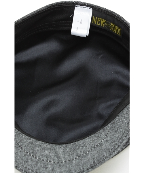 ROSE BUD（ローズバッド）の「(NY HAT)6046 DENIM GREEK（キャスケット・レディース・ネイビー/ブラック・MEDIUM）」の7枚目の写真