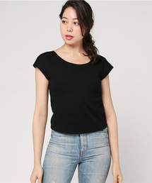 Re:EDIT | [表情豊かなワッフル地を採用した女っぽトップス。]バックツイストワッフルトップストップス/ニットトップス[リエディ](ニット/セーター)