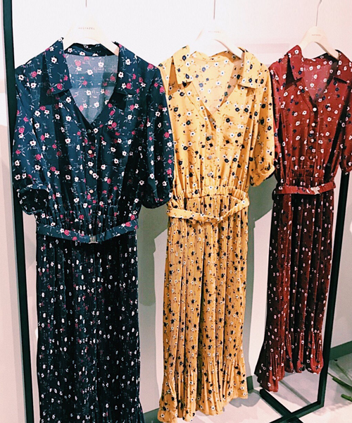 REDYAZEL（レディアゼル）の「フラワープリントシャツワンピース（シャツワンピース・レディース・イエロー系その他/レッド系その他/ブルー系その他・FREE）」の14枚目の写真