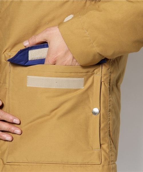 BEAUTY&YOUTH UNITED ARROWS（ビューティーアンドユースユナイテッドアローズ）の「BY CTN/NYLN ダウンジャケット ◆（ダウンジャケット/コート・メンズ・ベージュ/オレンジ/ネイビー・SMALL/MEDIUM/LARGE/X-LARGE）」の8枚目の写真