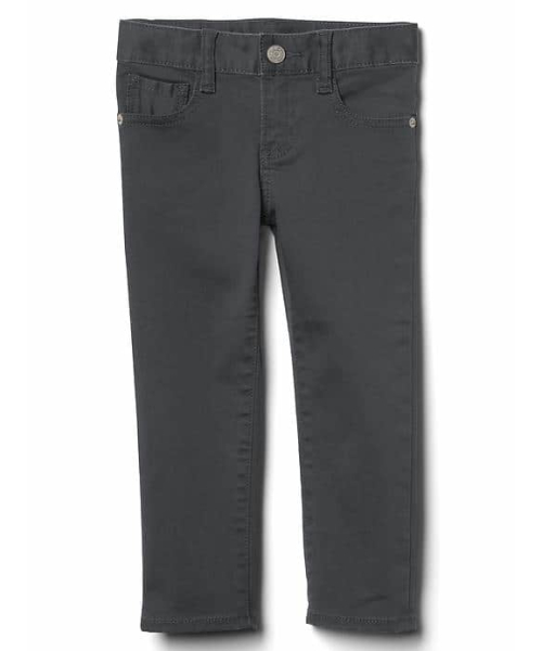 GAP（ギャップ）の「Gap ハイストレッチ スリムジーンズ（デニムパンツ・キッズ・マスタード/ボルドー/ダークブラック/マルチ・80ｃｍ/95cm/105cm/110cm/90cm/100cm）」の2枚目の写真