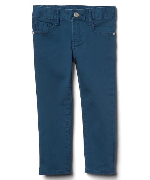 GAP（ギャップ）の「Gap ハイストレッチ スリムジーンズ（デニムパンツ・キッズ・マスタード/ボルドー/ダークブラック/マルチ・80ｃｍ/95cm/105cm/110cm/90cm/100cm）」の4枚目の写真