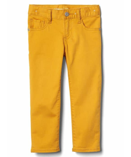 GAP（ギャップ）の「Gap ハイストレッチ スリムジーンズ（デニムパンツ・キッズ・マスタード/ボルドー/ダークブラック/マルチ・80ｃｍ/95cm/105cm/110cm/90cm/100cm）」の3枚目の写真
