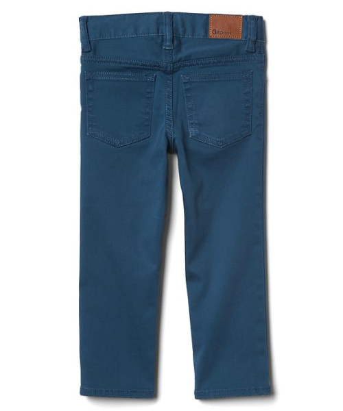 GAP（ギャップ）の「Gap ハイストレッチ スリムジーンズ（デニムパンツ・キッズ・マスタード/ボルドー/ダークブラック/マルチ・80ｃｍ/95cm/105cm/110cm/90cm/100cm）」の6枚目の写真