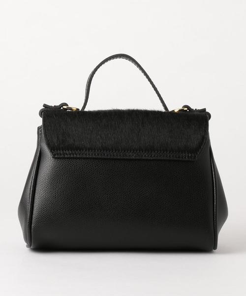 MARCO BIANCHINI（マルコビアンチーニ）の「[別注]MARCO BIANCHINI RF NEWフラップヘアー2WAYバッグ S ◆（ショルダーバッグ・レディース・ブラック・FREE）」の8枚目の写真