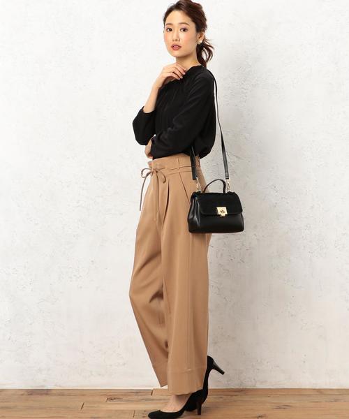 MARCO BIANCHINI（マルコビアンチーニ）の「[別注]MARCO BIANCHINI RF NEWフラップヘアー2WAYバッグ S ◆（ショルダーバッグ・レディース・ブラック・FREE）」の5枚目の写真