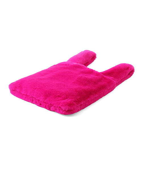 MAISON DE REEFUR（メゾンドリーファー）の「スクエア ファー バッグ（トートバッグ・レディース・グレー/ピンク系その他2・FREE）」の8枚目の写真