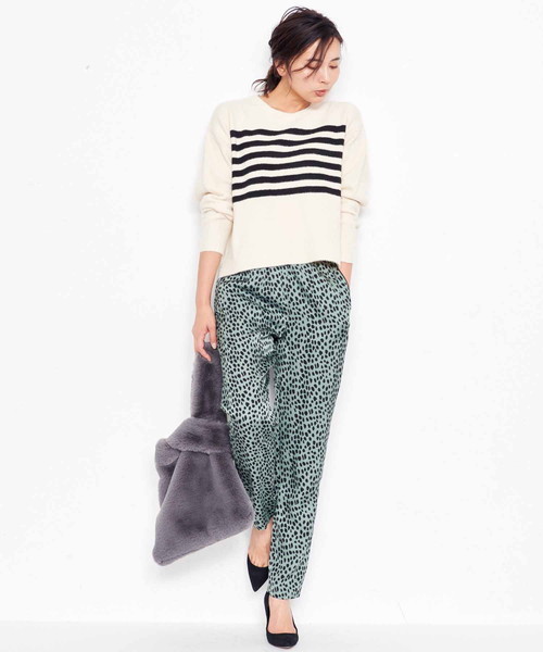 MAISON DE REEFUR（メゾンドリーファー）の「スクエア ファー バッグ（トートバッグ・レディース・グレー/ピンク系その他2・FREE）」の12枚目の写真