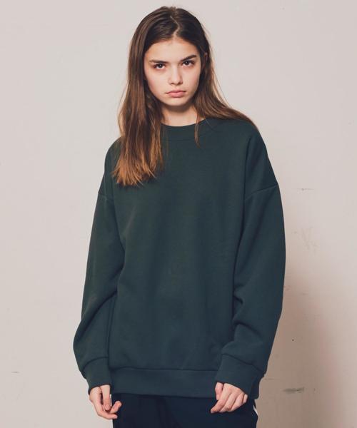 MONKEY TIME(モンキータイム)の「<monkey time> BACK SHAGGY CREW/スウェット ◆(スウェット・メンズ・ベージュ/オリーブ/オレンジ・X-LARGE/MEDIUM/LARGE/SMALL)」の16枚目の写真