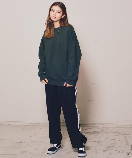 MONKEY TIME(モンキータイム)の「<monkey time> BACK SHAGGY CREW/スウェット ◆(スウェット・メンズ・ベージュ/オリーブ/オレンジ・X-LARGE/MEDIUM/LARGE/SMALL)」の11枚目の写真