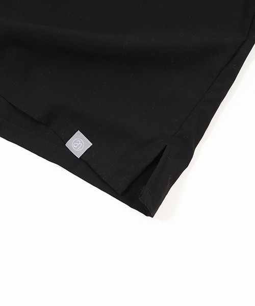 ANGENEHM(アンゲネーム)の「mhs1123-Loose Open Collar Shirts シャツ(シャツ/ブラウス・メンズ・ブラック/ベージュ/オリーブ/ピンク・M/L/S)」の20枚目の写真