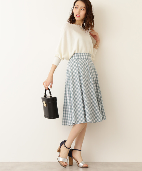 N.（N. Natural Beauty Basic）（エヌエヌナチュラルビューティーベーシック）の「コットンモダール（ニット/セーター・レディース・ホワイト/ピンク系その他/ブルー系その他/ネイビー/グリーン系その他・MEDIUM）」の11枚目の写真