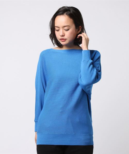 N.（N. Natural Beauty Basic）（エヌエヌナチュラルビューティーベーシック）の「コットンモダール（ニット/セーター・レディース・ホワイト/ピンク系その他/ブルー系その他/ネイビー/グリーン系その他・MEDIUM）」の17枚目の写真