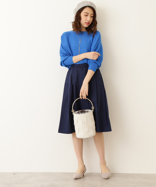 N.（N. Natural Beauty Basic）（エヌエヌナチュラルビューティーベーシック）の「コットンモダール（ニット/セーター・レディース・ホワイト/ピンク系その他/ブルー系その他/ネイビー/グリーン系その他・MEDIUM）」の19枚目の写真