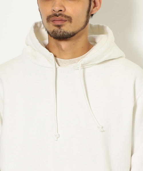 Champion（チャンピオン）の「別注 [チャンピオン] SC Champion HW/スウェット 後付けフーディー / パーカー ◆（パーカー・メンズ・ブラック/オフホワイト/ゴールド・S/M/L）」の13枚目の写真