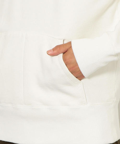 Champion（チャンピオン）の「別注 [チャンピオン] SC Champion HW/スウェット 後付けフーディー / パーカー ◆（パーカー・メンズ・ブラック/オフホワイト/ゴールド・S/M/L）」の15枚目の写真