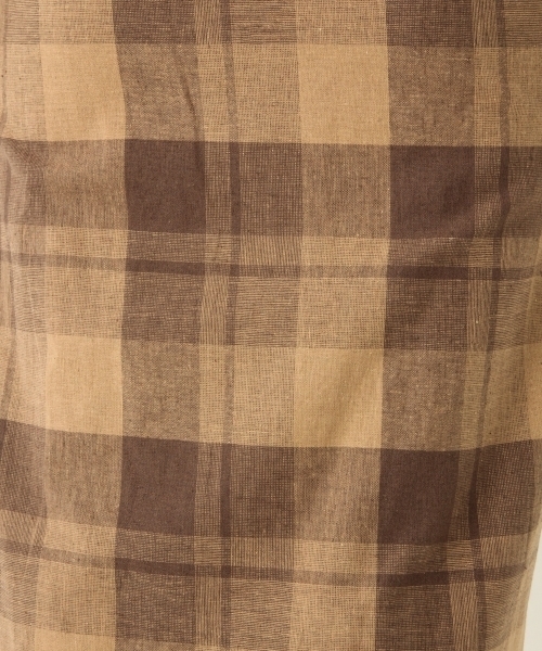 A part by（アパートバイ）の「CLボタンチェックタイトスカート 800766（スカート・レディース・ブラック系その他/ブラウン系その他・MEDIUM/LARGE）」の17枚目の写真