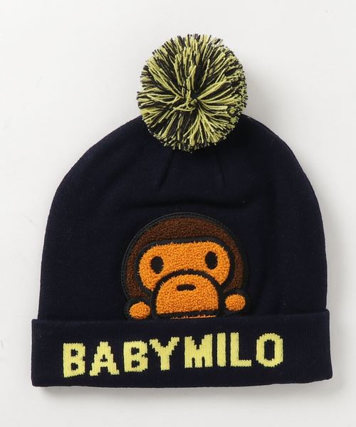 A BATHING APE(アベイシングエイプ)の「BABY MILO KNIT CAP K ...