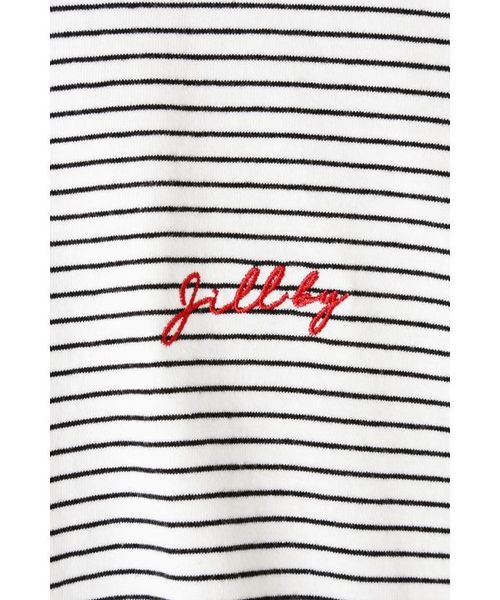 JILL by JILL STUART（ジルバイジルスチュアート）の「ポイントロゴＴシャツ（Tシャツ/カットソー・レディース・ホワイト/ブラック/ホワイト系その他・FREE）」の17枚目の写真