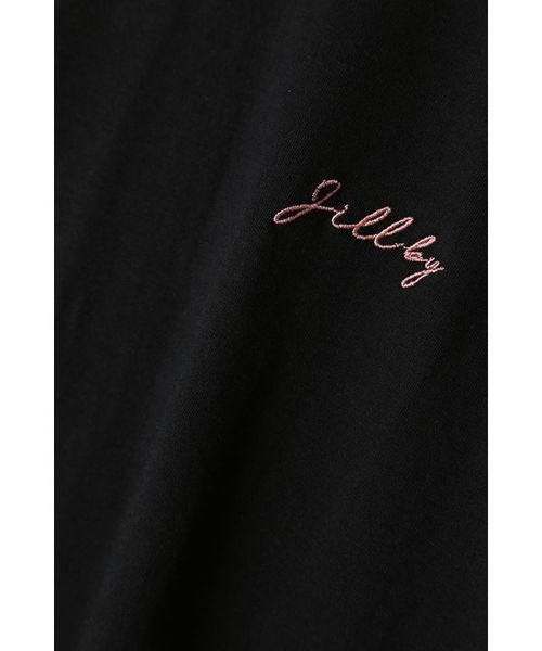 JILL by JILL STUART（ジルバイジルスチュアート）の「ポイントロゴＴシャツ（Tシャツ/カットソー・レディース・ホワイト/ブラック/ホワイト系その他・FREE）」の21枚目の写真