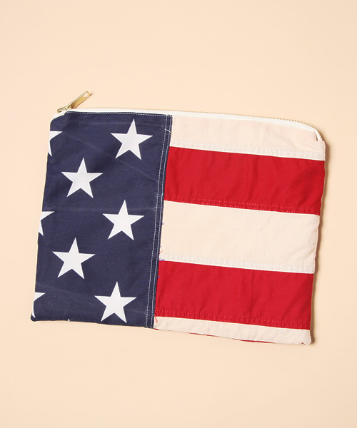Ray BEAMS（レイビームス）の「◎ANDEM×Ray BEAMS / 別注 星条旗 クラッチバッグ（クラッチバッグ・レディース・その他1・ONE SIZE）」の3枚目の写真