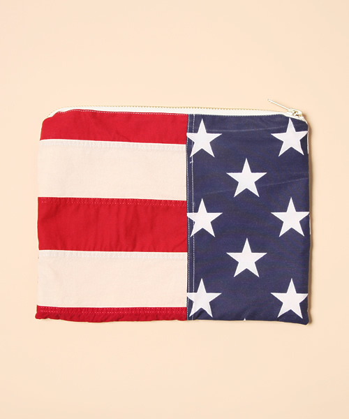Ray BEAMS（レイビームス）の「◎ANDEM×Ray BEAMS / 別注 星条旗 クラッチバッグ（クラッチバッグ・レディース・その他1・ONE SIZE）」の4枚目の写真