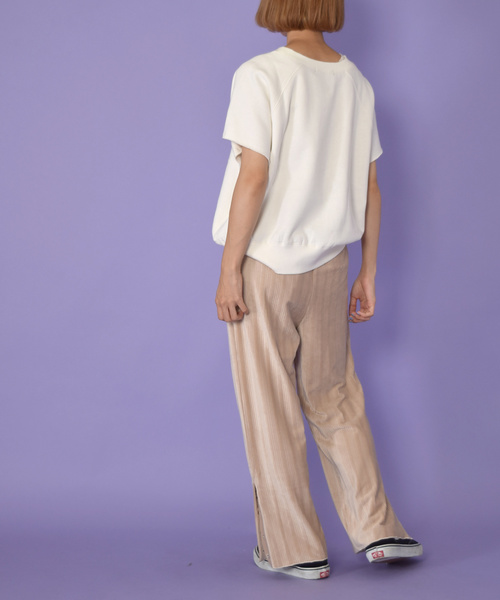 w closet(ダブルクローゼット)の「ボタン付きスリットパンツ_(その他パンツ・レディース・ベージュ/ブラック/グレー・FREE)」の6枚目の写真