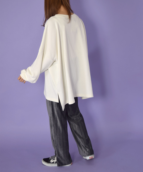 w closet(ダブルクローゼット)の「ボタン付きスリットパンツ_(その他パンツ・レディース・ベージュ/ブラック/グレー・FREE)」の17枚目の写真