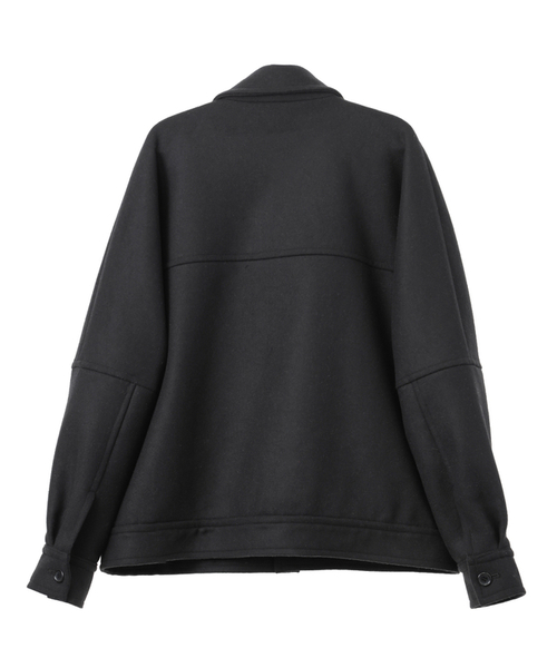 CLANE(クラネ)の「OVER SIZE WOOL JACKET(ブルゾン・メンズ・ブラック/グレー/オレンジ・1/2)」の7枚目の写真