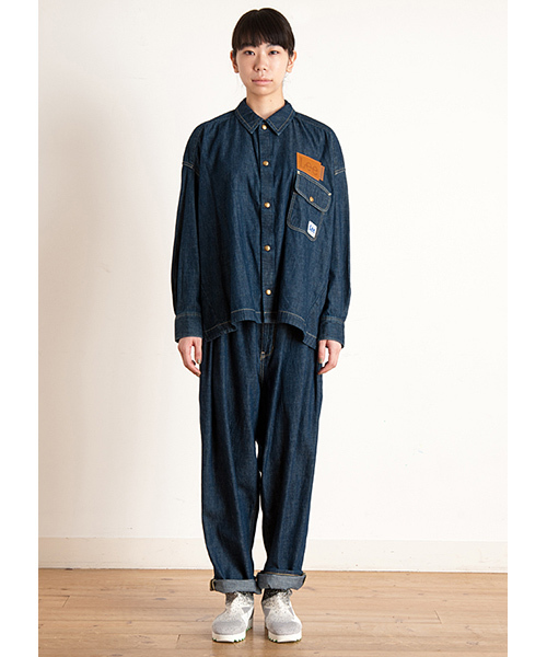 mercibeaucoup，Leeコラボレーション　デニムパンツ　ユニセックスS mercibeaucoup - 【定価18360円】 Lee × メルシーボークー