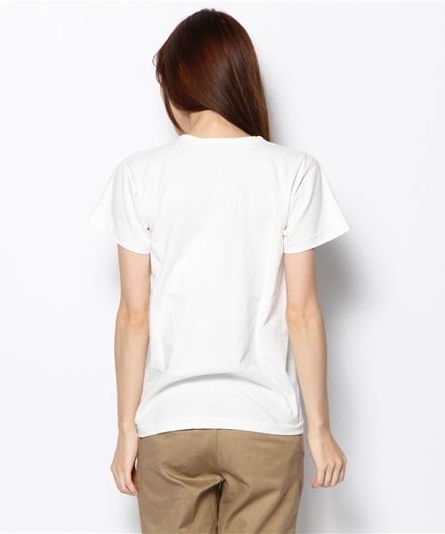 BEAMS BOY（ビームスボーイ）の「○Mr.FREEDOM /  SKIVVY T-Shirts（Tシャツ/カットソー・レディース・ホワイト/オリーブ/ネイビー・ONE SIZE）」の6枚目の写真