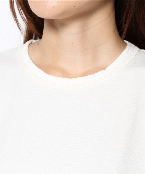 BEAMS BOY（ビームスボーイ）の「○Mr.FREEDOM /  SKIVVY T-Shirts（Tシャツ/カットソー・レディース・ホワイト/オリーブ/ネイビー・ONE SIZE）」の7枚目の写真