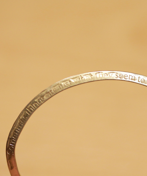 FACTOTUM(ファクトタム)の「【FACTOTUM】トライアングルブラスバングル(バングル/リストバンド・メンズ・ブラック/シルバー/ゴールド/シルバー系/ゴールド系・FREE)」の11枚目の写真