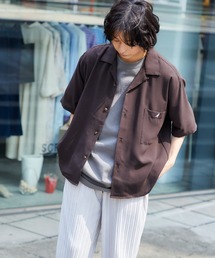 KANGOL | ▽WEB限定 KANGOL/カンゴール 別注 リラックスオープンカラーシャツ(1/2スリーブ) 2020(シャツ/ブラウス)
