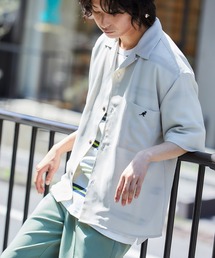 KANGOL | ▽WEB限定 KANGOL/カンゴール 別注 リラックスオープンカラーシャツ(1/2スリーブ) 2020SUMMER(シャツ/ブラウス)