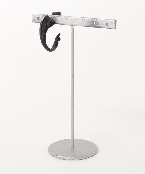 チャイハネ(チャイハネ)の「【チャイハネ】蜥蜴メタルピアス 片耳用1pcs(ピアス(片耳用)・メンズ・ブラック/シルバー・FREE)」の3枚目の写真