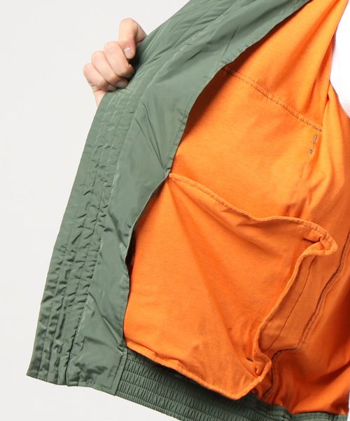 Alpha Industries(アルファインダストリーズ)の「【ALPHA】BONDING WEP DS(ミリタリージャケット・メンズ・ブラック/アーミー・SMALL/MEDIUM/LARGE)」の3枚目の写真
