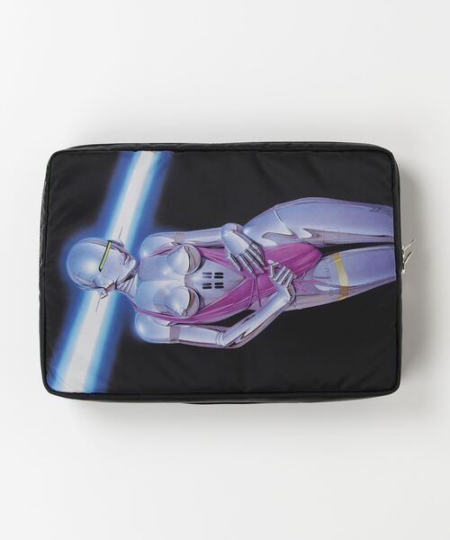 Sync.（スィンク）の「Sync.【HAJIME SORAYAMA】DOCUMENT CASE "SEXY ROBOT" made by PORTER（クラッチバッグ・メンズ・ブラック・ONE SIZE）」の5枚目の写真