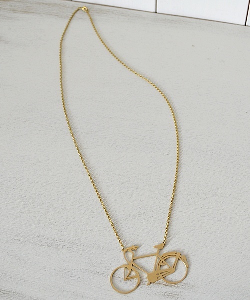 Khaju（カージュ）の「MONSERAT DE LUCCA:バイシクルネックレス□（ネックレス・レディース・ゴールド・ONE SIZE）」の2枚目の写真