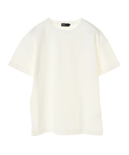 CRAFT STANDARD BOUTIQUE（クラフトスタンダードブティック）の「5分袖BIGカットプルオーバー　○☆（Tシャツ/カットソー・メンズ・ブラック/ネイビー/オフホワイト/ホワイト系その他/グレー系その他/ホワイト系その他4/グレー系その他2/ブルー系その他2・LL/M/L）」の15枚目の写真