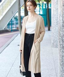 ADAM ET ROPE' | ドライロングカーディガン(カーディガン/ボレロ)