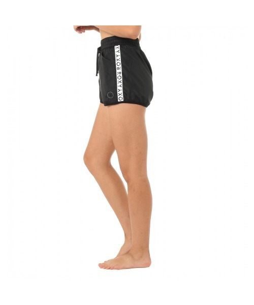 ROXY(ロキシー)の「NEW SIGNAL/ロキシー ショートパンツ ナイロン サイドライン フィットネス ジム ランニング ヨガ ルームウェアにも(その他パンツ・レディース・ブラック/その他1/その他2/ブラック系その他・SMALL/MEDIUM/LARGE)」の2枚目の写真