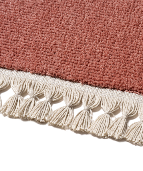 BRID（ブリッド）の「ブリッド バイカラー フリンジ ラグ / BRID BICOLOR FRING RUG[50×70]（ラグ/マット