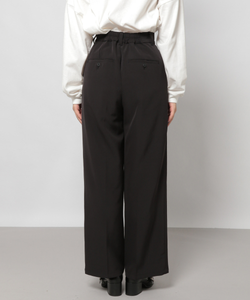 PAGEBOY（ページボーイ）の「ピンタックワイドスラックス（スラックス・レディース・ブラック/ピンク系その他/グレイッシュベージュ/ダークブラウン・FREE）」の13枚目の写真