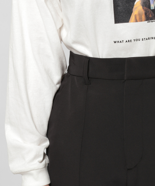 PAGEBOY（ページボーイ）の「ピンタックワイドスラックス（スラックス・レディース・ブラック/ピンク系その他/グレイッシュベージュ/ダークブラウン・FREE）」の14枚目の写真