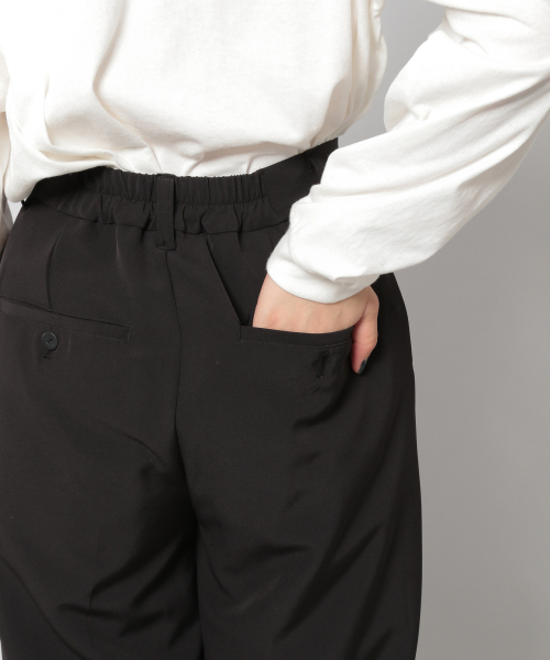 PAGEBOY（ページボーイ）の「ピンタックワイドスラックス（スラックス・レディース・ブラック/ピンク系その他/グレイッシュベージュ/ダークブラウン・FREE）」の17枚目の写真