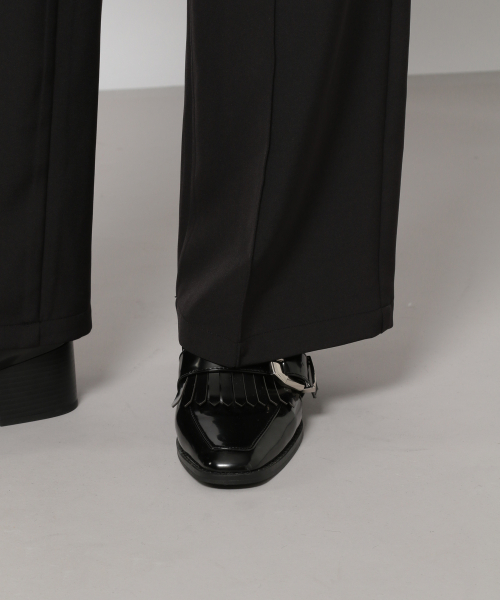 PAGEBOY（ページボーイ）の「ピンタックワイドスラックス（スラックス・レディース・ブラック/ピンク系その他/グレイッシュベージュ/ダークブラウン・FREE）」の18枚目の写真