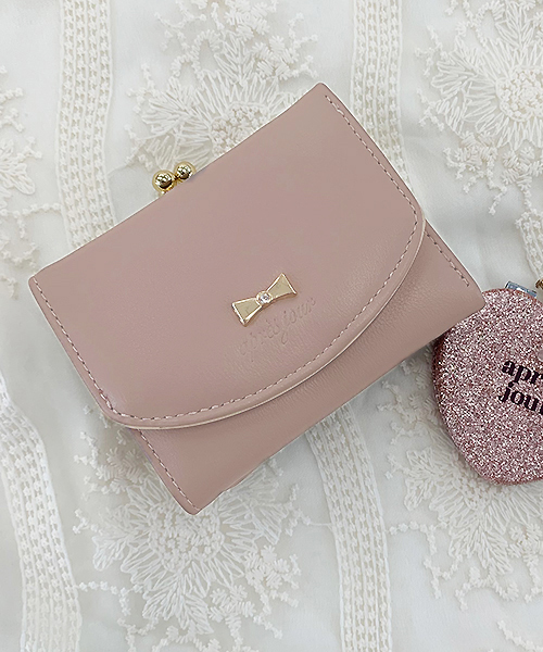 apres jour（アプレジュール）の「ガマグチウォレット【ZOZOTOWN限定アイテム】（財布・レディース・モカ/ピンクベージュ・ﾌﾘ-）」の3枚目の写真