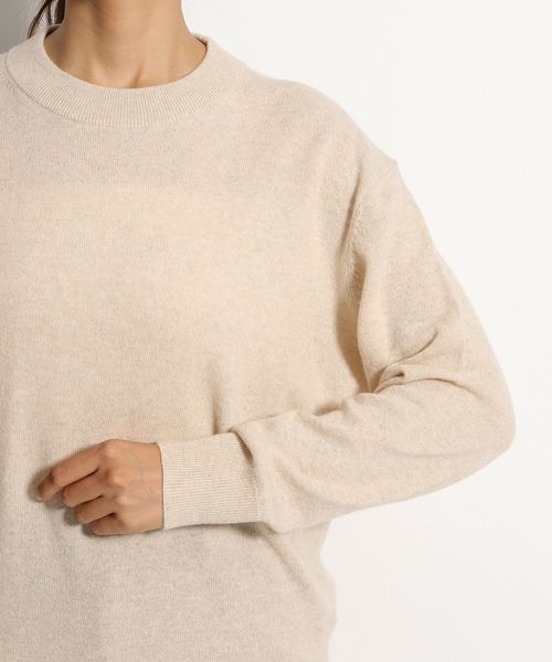 niko and...（ニコアンド）の「MIDAクループルオーバー（ニット/セーター・レディース・ブラウン/ライトグリーン/ボルドー/アイボリー・MEDIUM/LARGE）」の21枚目の写真