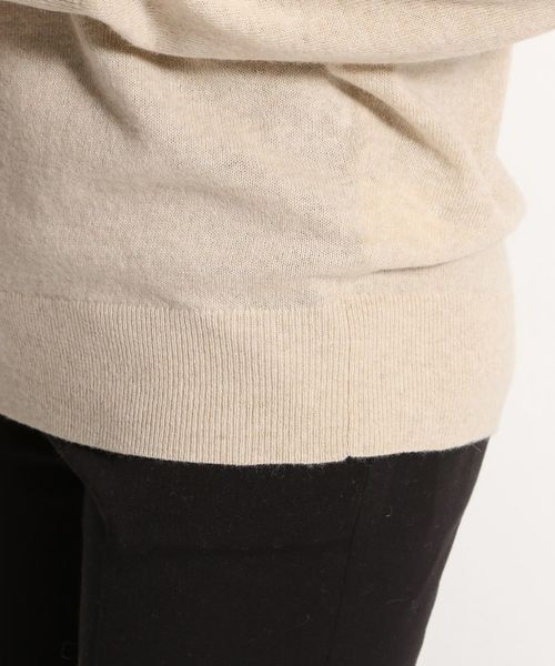 niko and...（ニコアンド）の「MIDAクループルオーバー（ニット/セーター・レディース・ブラウン/ライトグリーン/ボルドー/アイボリー・MEDIUM/LARGE）」の22枚目の写真